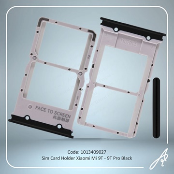 تصویر SIM HOLDER MI 9T-9T PRO BLACK XIAO