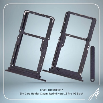 تصویر SIM HOLDER REDMI NOTE 13 PRO 4G BLACK XIAO