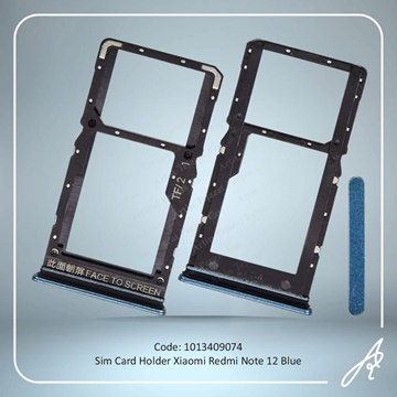 تصویر SIM HOLDER REDMI NOTE 12 BLUE XIAO