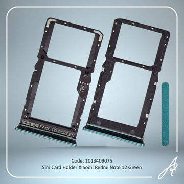 تصویر SIM HOLDER REDMI NOTE 12 GREEN XIAO