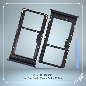 تصویر SIM HOLDER REDMI 12 BLUE XIAO