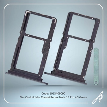 تصویر SIM HOLDER REDMI NOTE 13 PRO 4G GREEN XIAO