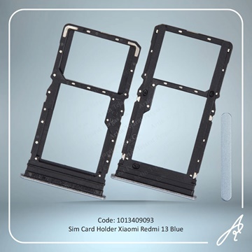تصویر SIM HOLDER REDMI 13 BLUE XIAO