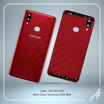 تصویر BACK COVER A10S RED SAM