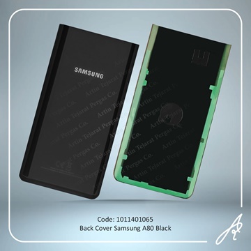 تصویر BACK COVER A80 BLACK SAM