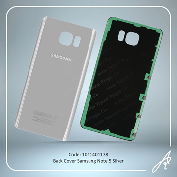 تصویر BACK COVER NOTE 5 SILVER SAM