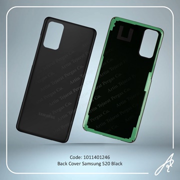 تصویر BACK COVER S20 BLACK SAM