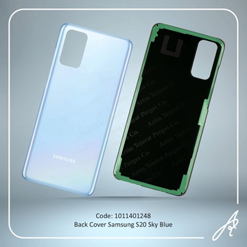 تصویر BACK COVER S20 SKY BLUE SAM