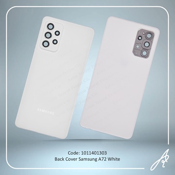 تصویر BACK COVER A72 WHITE SAM