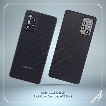 تصویر BACK COVER A72 BLACK SAM
