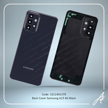 تصویر BACK COVER A23 4G BLACK SAM