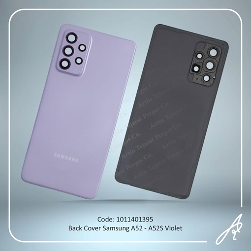 تصویر  BACK COVER A52- A52S VIOLET SAM