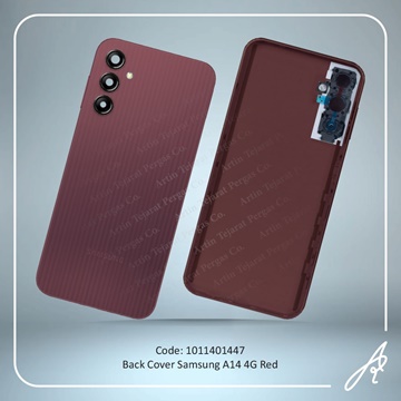 تصویر BACK COVER A14 4G RED SAM