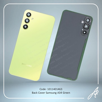تصویر BACK COVER A34 GREEN SAM