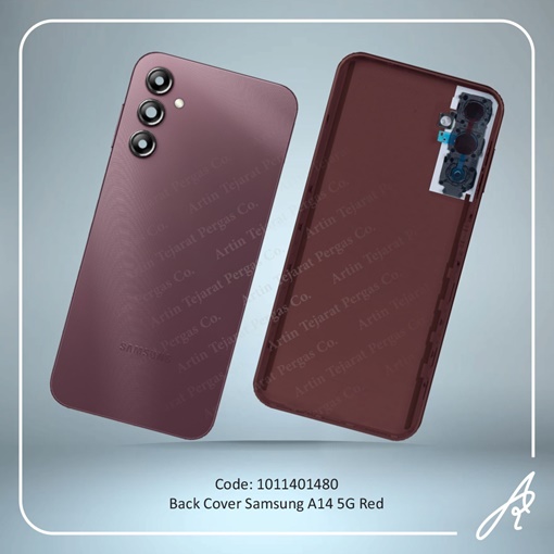 تصویر  BACK COVER A14 5G RED SAM