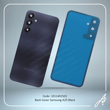 تصویر BACK COVER A25 BLACK SAM