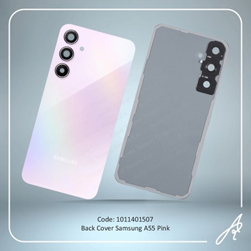 تصویر BACK COVER A55 PINK SAM