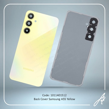 تصویر BACK COVER A55 YELLOW SAM