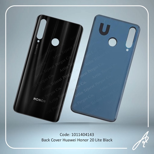 تصویر  BACK COVER HONOR 20 LITE BLACK HUW