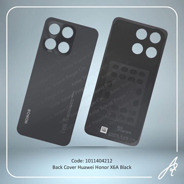 تصویر BACK COVER HONOR X6A BLACK HUW