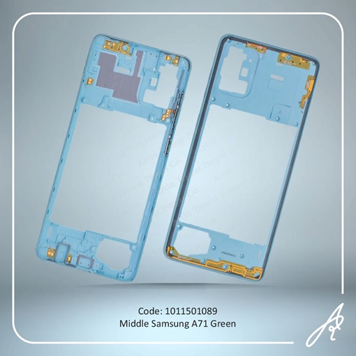 تصویر  MIDDLE A71 GREEN SAM