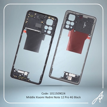 تصویر MIDDLE REDMI NOTE 12 PRO 4G BLACK XIAO