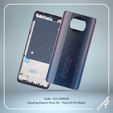 تصویر HOUSING POCO X3-POCO X3 PRO BLACK XIAO