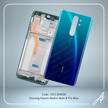 تصویر HOUSING REDMI NOTE 8 PRO BLUE XIAO