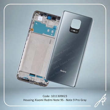 تصویر HOUSING REDMI NOTE 9S -NOTE 9 PRO GRAY XIAO