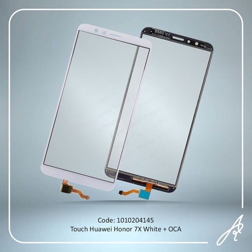 تصویر  TOUCH HONOR 7X+OCA WHITE HUW