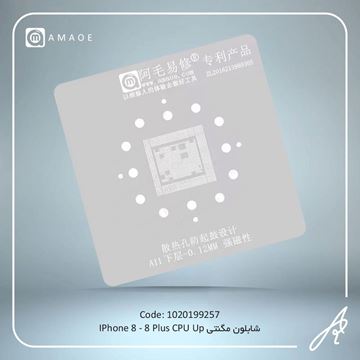 تصویر شابلون مگنتی(8-8P)A11 CPU-UP