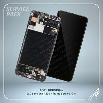 تصویر LCD A30S+FRAME SERVICE PACK SAM