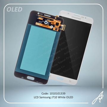 تصویر LCD J710 OLED WHITE SAM