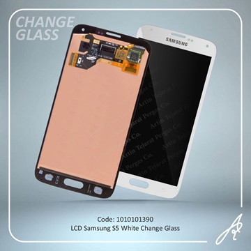تصویر LCD S5 WHITE CHANGE GLASS SAM