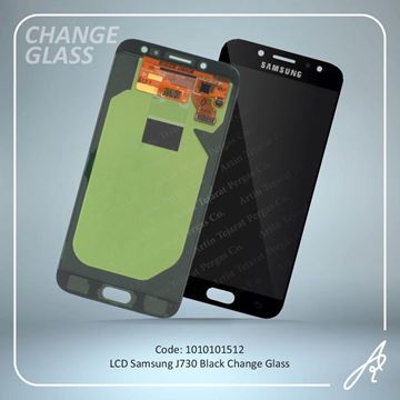 تصویر LCD J730 BLACK CHANGE GLASS SAM