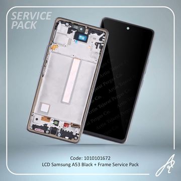 تصویر LCD A53+FRAME BLACK SERVICE PACK SAM