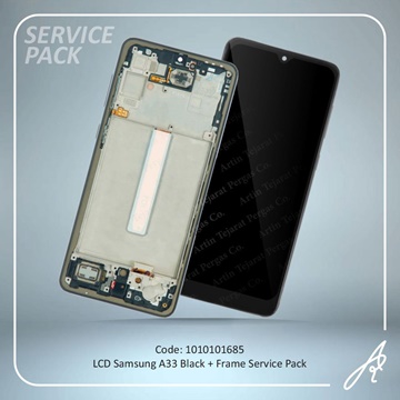 تصویر LCD A33+FRAME BLACK SERVICE PACK SAM