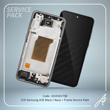 تصویر LCD A35+FRAME BLACK/NAVY SERVICE PACK SAM