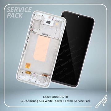 تصویر LCD A54+FRAME WHITE-SILVER SERVICE PACK SAM