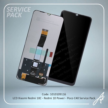 تصویر LCD REDMI 10C-REDMI 10 POWER-POCO C40  SERVICE PACK XIAO