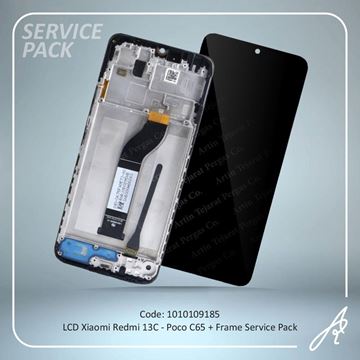 تصویر LCD REDMI 13C-POCO C65+FRAME SERVICE PACK XIAO