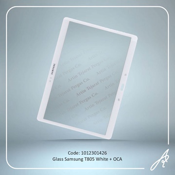 تصویر GLASS T805+OCA WHITE SAM
