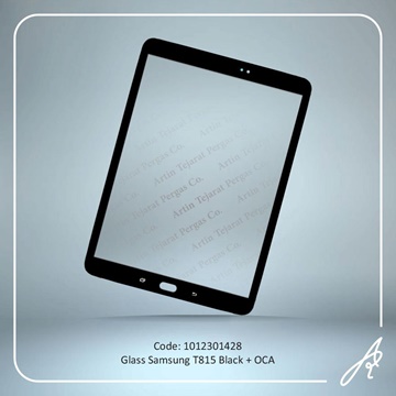 تصویر GLASS T815+OCA BLACK SAM