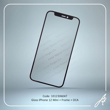 تصویر GLASS 12MINI +OCA+F IPHONE