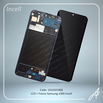 تصویر LCD A30S+FRAME INCELL SAM