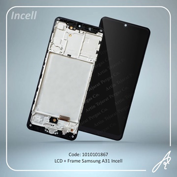 تصویر LCD A31+FRAME INCELL SAM