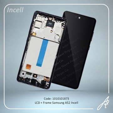 تصویر LCD A52+FRAME INCELL SAM