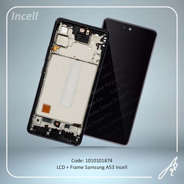 تصویر LCD A53+FRAME INCELL SAM