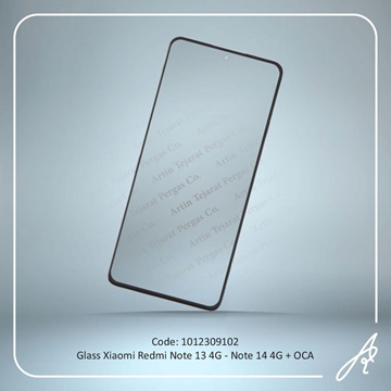 تصویر GLASS REDMI NOTE 13 4G-NOTE 14 4G+OCA XIAO