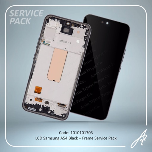 تصویر  LCD A54+FRAME BLACK SERVICE PACK SAM